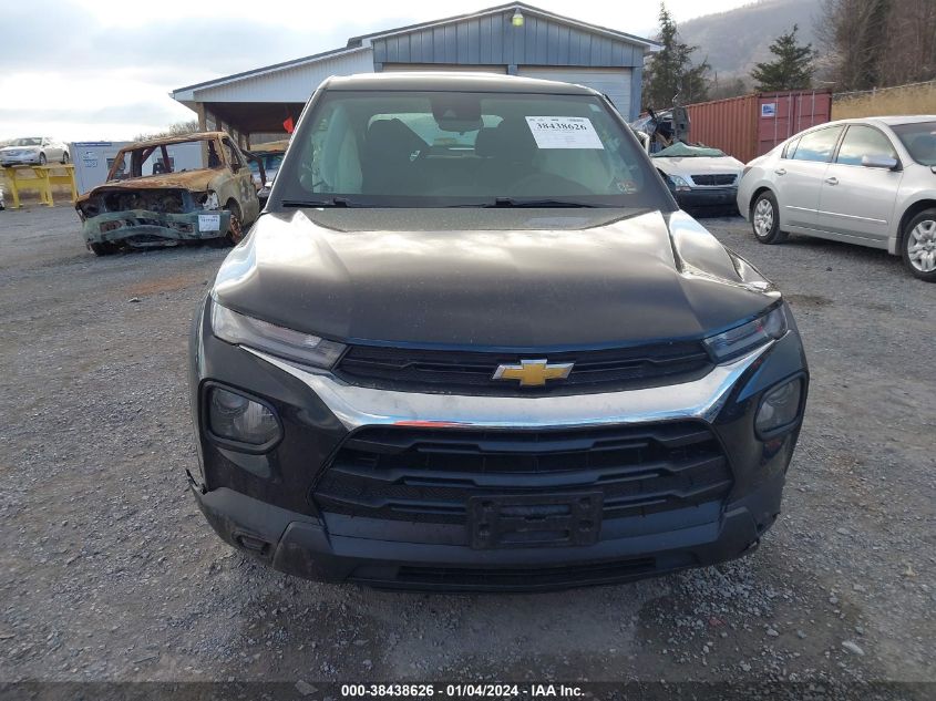 2022 Chevrolet Trailblazer Fwd Ls VIN: KL79MMS23NB115508 Lot: 38438626