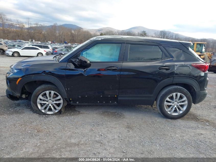 2022 Chevrolet Trailblazer Fwd Ls VIN: KL79MMS23NB115508 Lot: 38438626