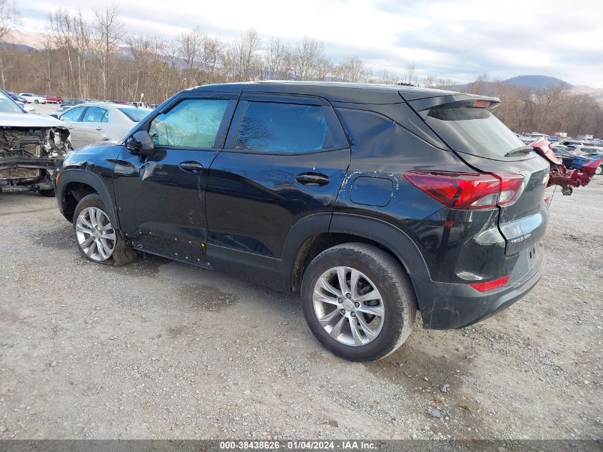 2022 Chevrolet Trailblazer Fwd Ls VIN: KL79MMS23NB115508 Lot: 38438626