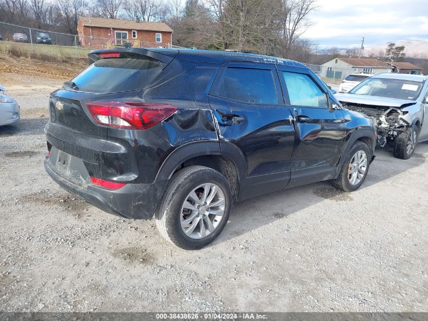 2022 Chevrolet Trailblazer Fwd Ls VIN: KL79MMS23NB115508 Lot: 38438626