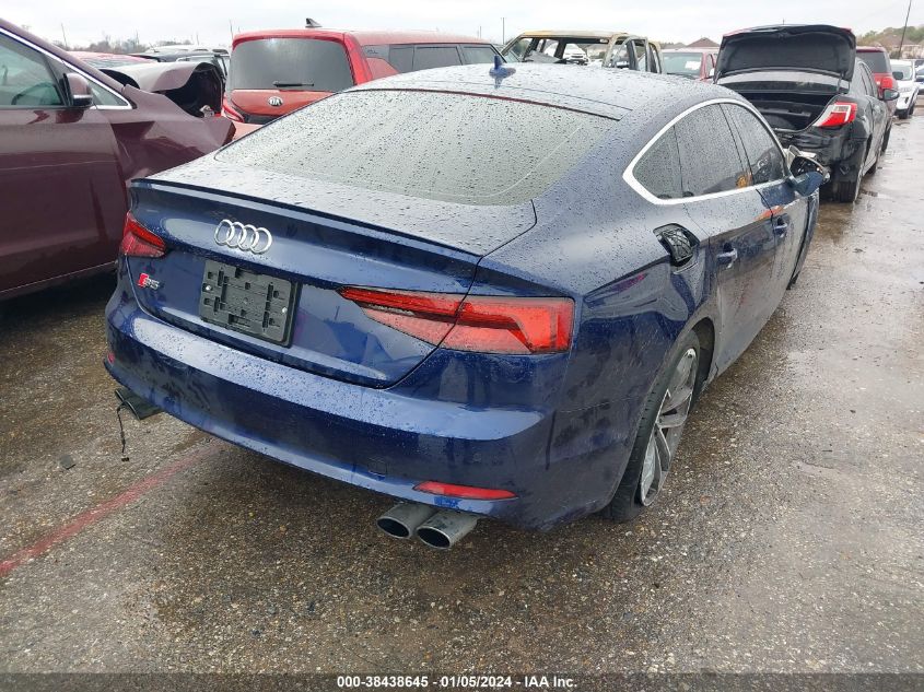 2018 Audi S5 3.0T Premium Plus VIN: WAUC4CF52JA042927 Lot: 38438645