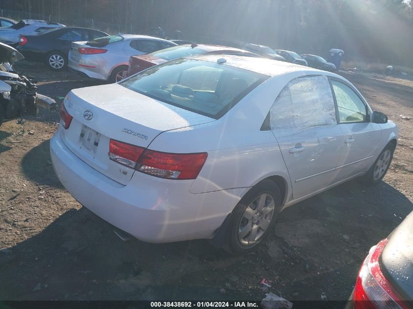 2008 Hyundai Sonata Gls V6 VIN: 5NPET46F88H333884 Lot: 38438692