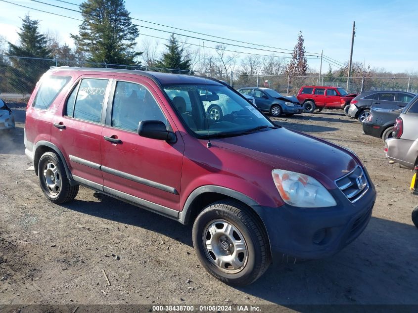 SHSRD78536U441645 2006 Honda Cr-V Lx