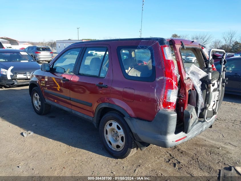 SHSRD78536U441645 2006 Honda Cr-V Lx