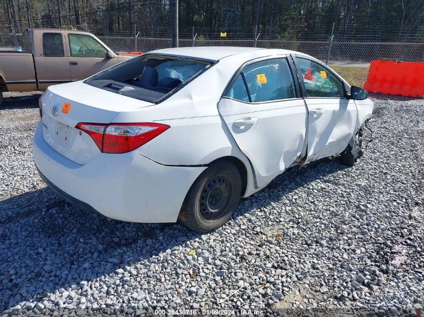 2016 Toyota Corolla L VIN: 2T1BURHE8GC635470 Lot: 38438716