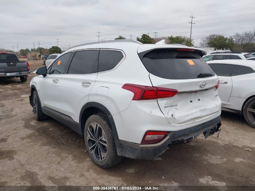 5NMS53AA2LH259712 2020 Hyundai Santa Fe Limited 2.0T