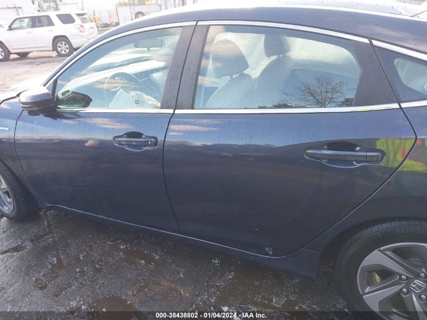 19XZE4F10KE005578 2019 Honda Insight Lx