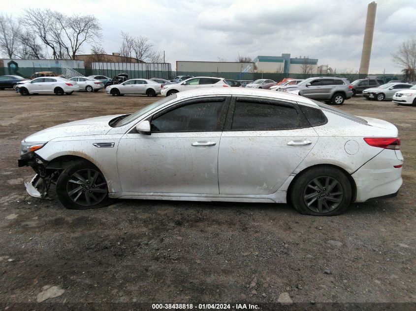 5XXGT4L33KG372744 2019 Kia Optima Lx