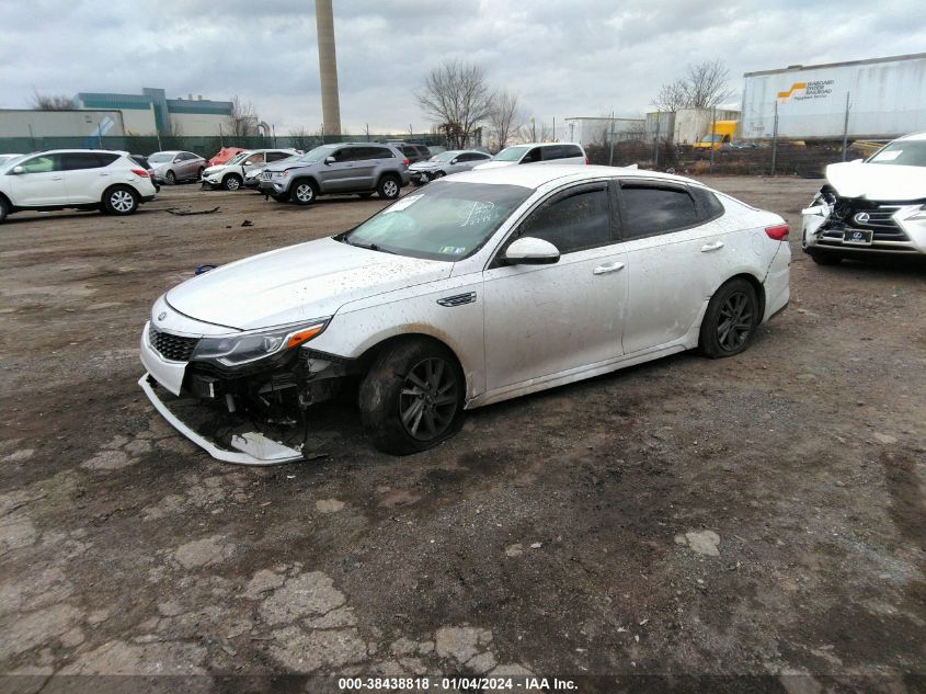 5XXGT4L33KG372744 2019 Kia Optima Lx