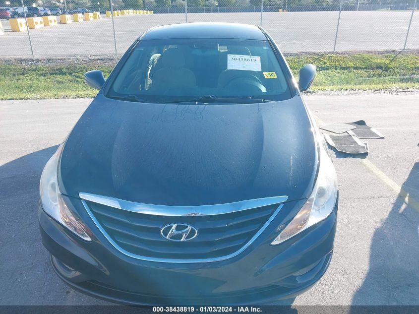 2013 Hyundai Sonata Gls VIN: 5NPEB4AC9DH727016 Lot: 38438819