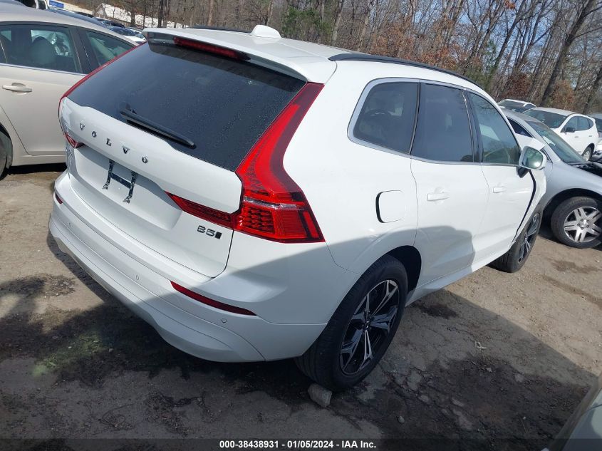 2022 Volvo Xc60 B5 Momentum VIN: YV4L12RK3N1988223 Lot: 38438931