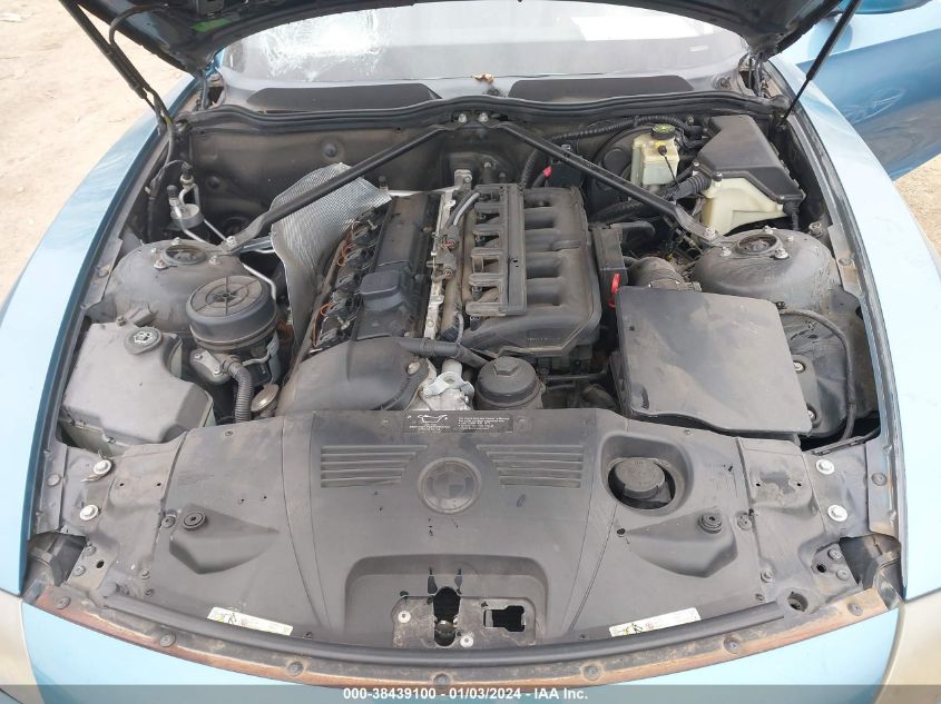 4USBT33433LR64234 2003 BMW Z4 2.5I