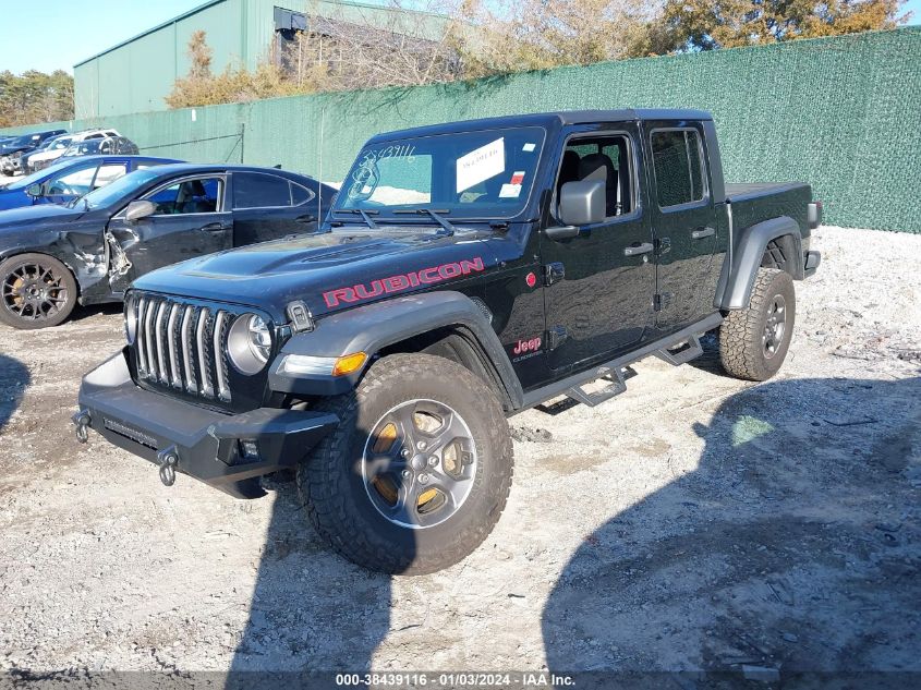 1C6JJTBG3ML549961 2021 Jeep Gladiator Rubicon 4X4