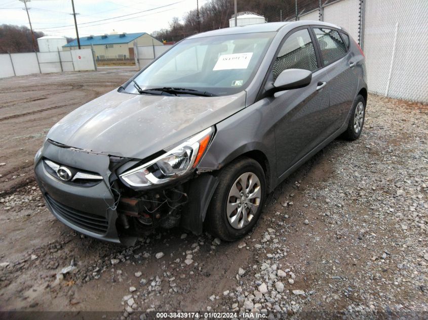 2015 Hyundai Accent Gs VIN: KMHCT5AE7FU211883 Lot: 38439174