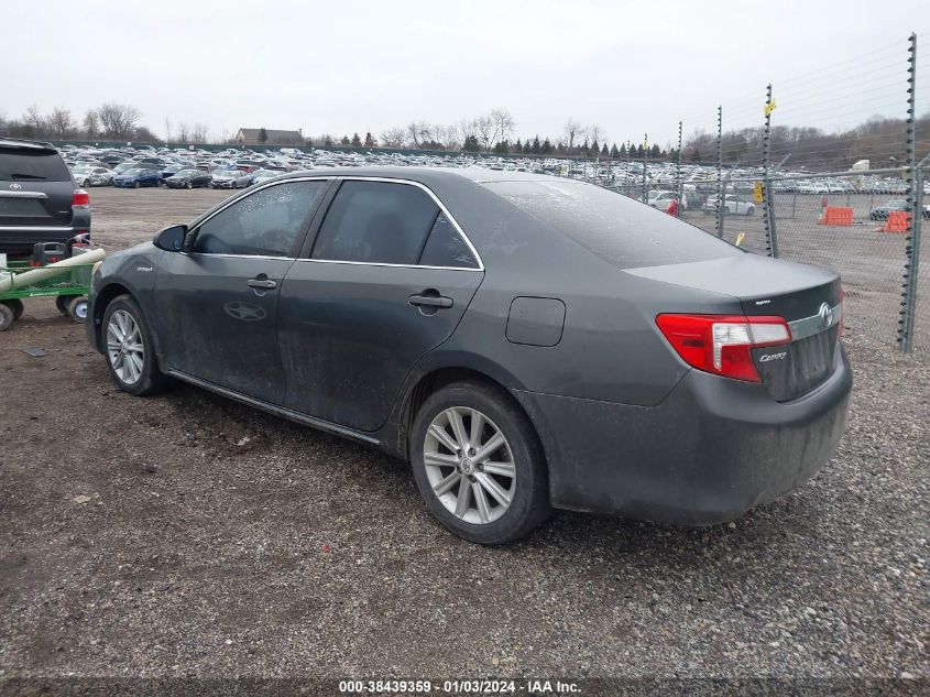 2012 Toyota Camry Hybrid Xle VIN: 4T1BD1FK1CU009388 Lot: 38439359