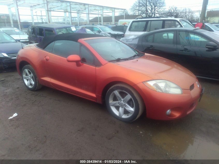 4A3AL25F77E008790 2007 Mitsubishi Eclipse Spyder Gs