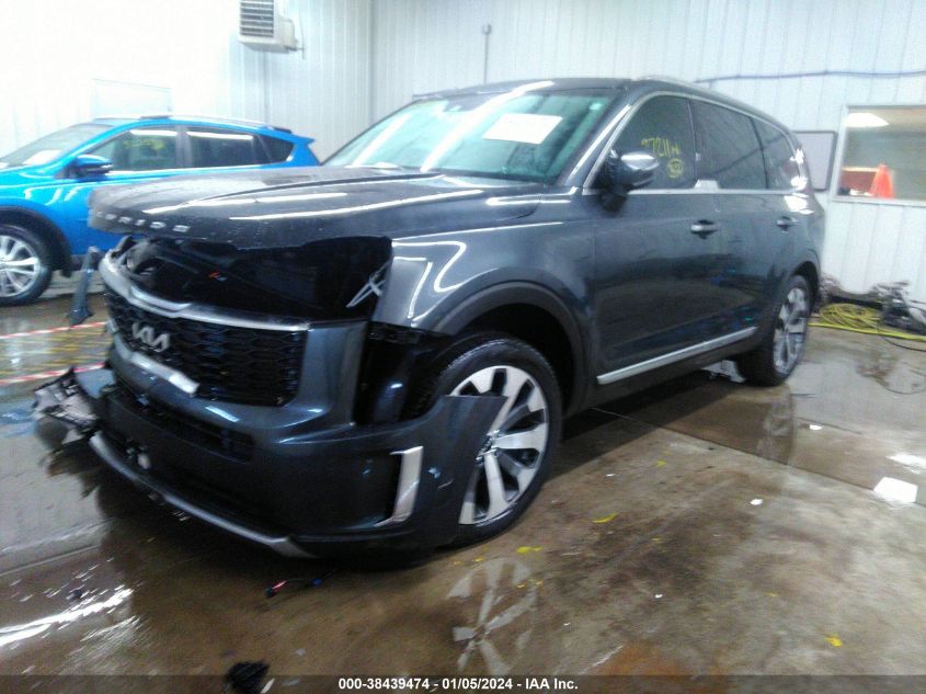 2022 Kia Telluride Ex VIN: 5XYP34HC9NG254724 Lot: 38439474