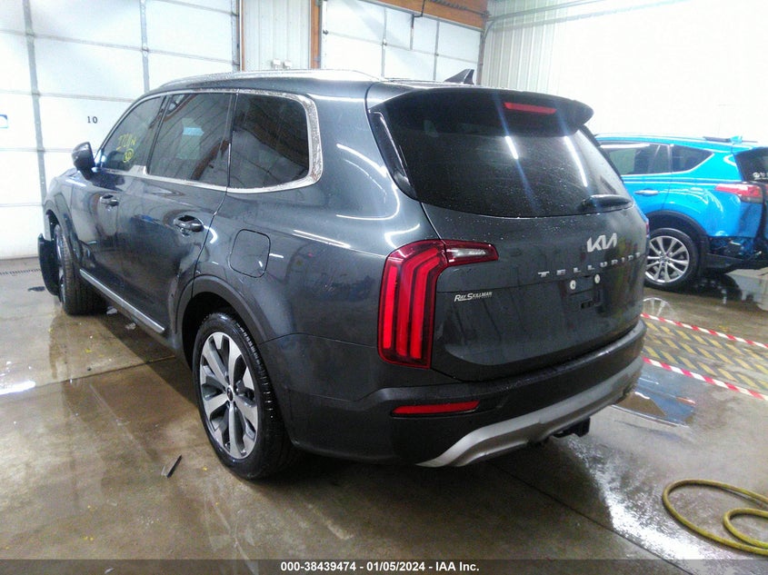 2022 Kia Telluride Ex VIN: 5XYP34HC9NG254724 Lot: 38439474
