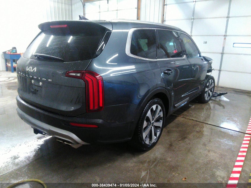 2022 Kia Telluride Ex VIN: 5XYP34HC9NG254724 Lot: 38439474