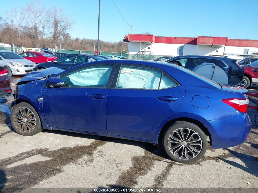 2016 Toyota Corolla S Premium VIN: 2T1BURHE6GC562499 Lot: 38439569