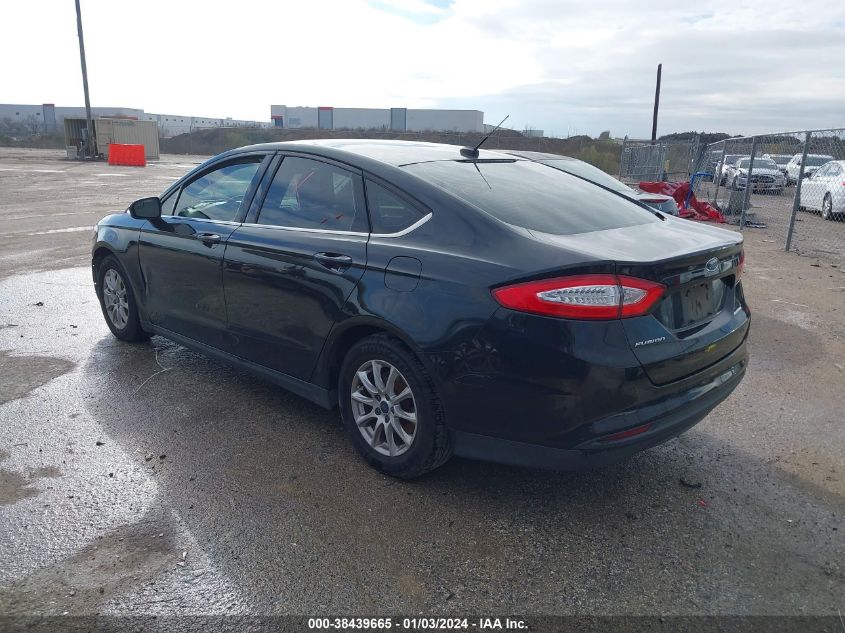 3FA6P0G7XFR233729 2015 Ford Fusion S