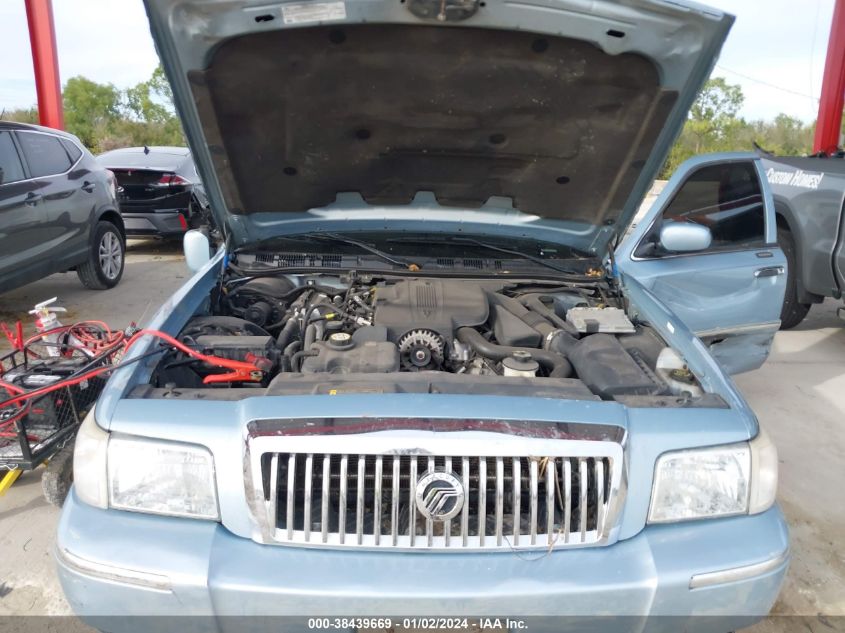 2MEFM74W36X628603 2006 Mercury Grand Marquis Gs