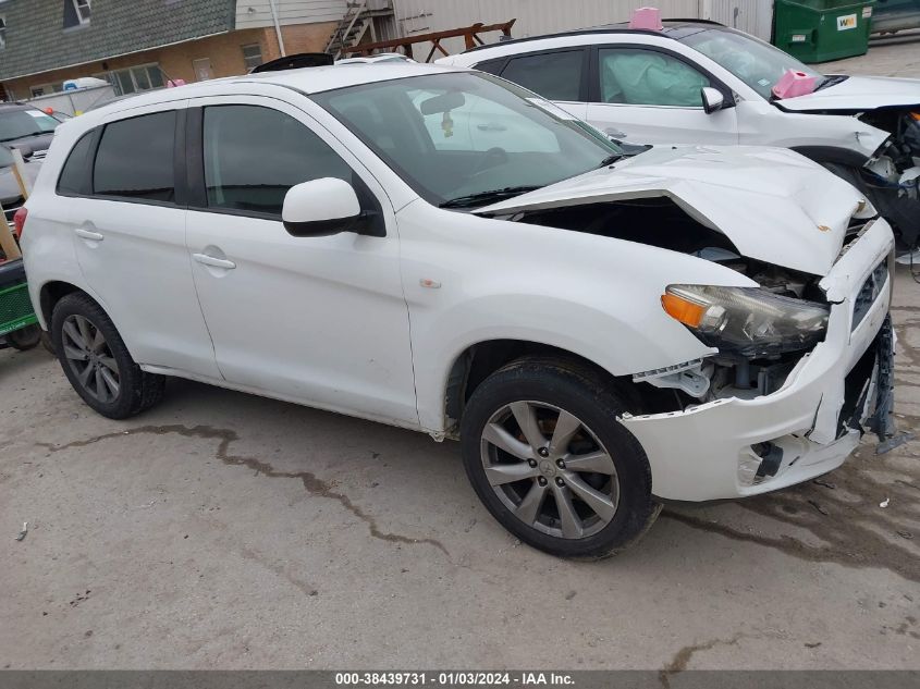 4A4AP3AU1EE026046 2014 Mitsubishi Outlander Sport Es