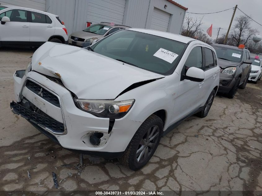 4A4AP3AU1EE026046 2014 Mitsubishi Outlander Sport Es