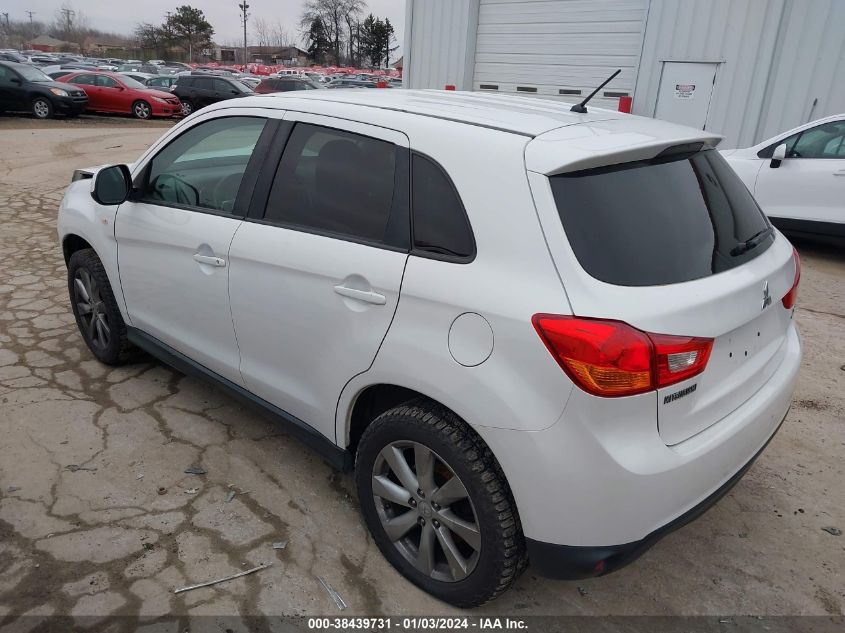 4A4AP3AU1EE026046 2014 Mitsubishi Outlander Sport Es