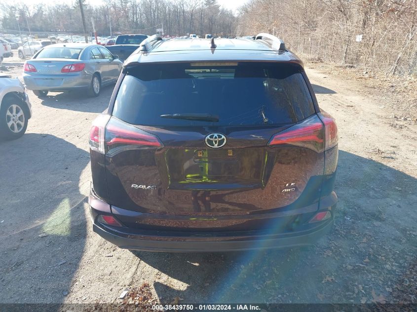 2017 Toyota Rav4 Le VIN: 2T3BFREV1HW681986 Lot: 38439750