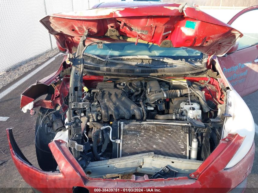 2019 Nissan Versa 1.6 Sv VIN: 3N1CN7AP0KL869595 Lot: 39770156