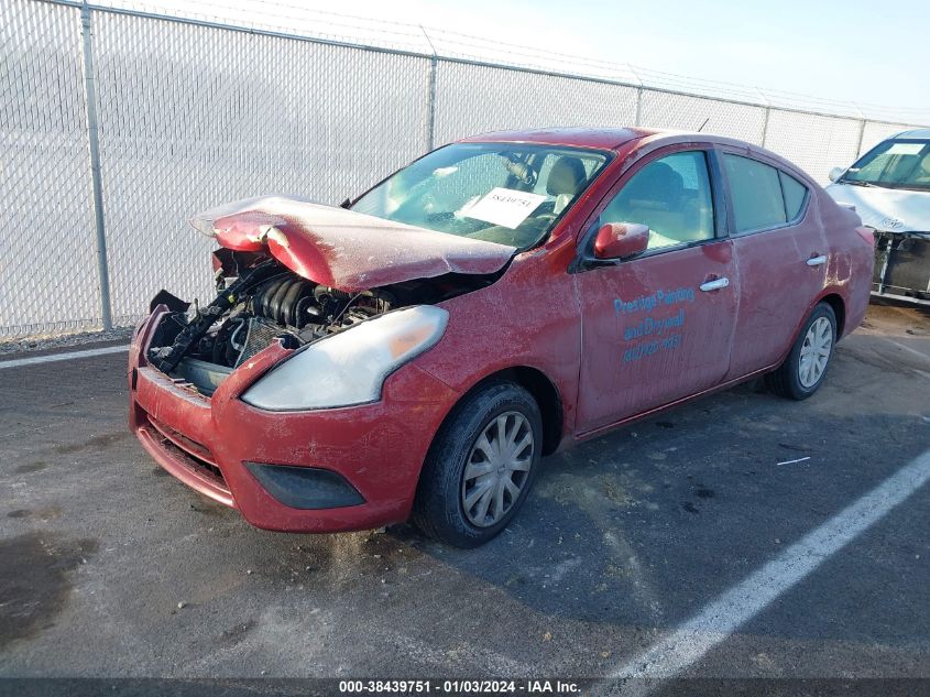 2019 Nissan Versa 1.6 Sv VIN: 3N1CN7AP0KL869595 Lot: 39770156