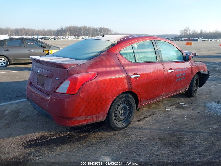 2019 Nissan Versa 1.6 Sv VIN: 3N1CN7AP0KL869595 Lot: 39770156