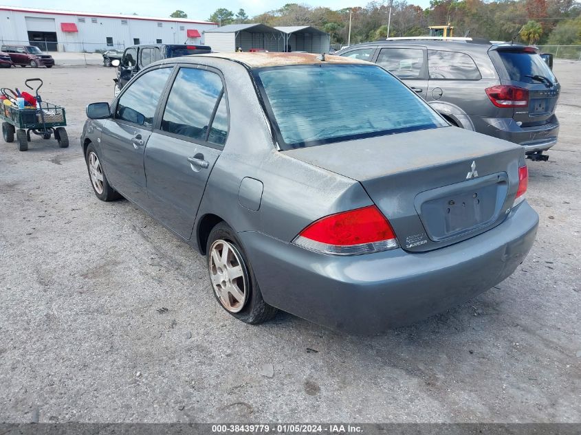 2006 Mitsubishi Lancer Es/Se VIN: JA3AJ26E06U027652 Lot: 38439779