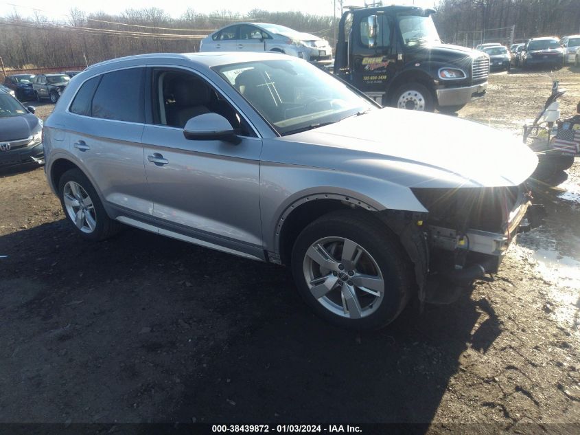 2018 Audi Q5 2.0T Premium/2.0T Tech Premium VIN: WA1BNAFY8J2039013 Lot: 38439872