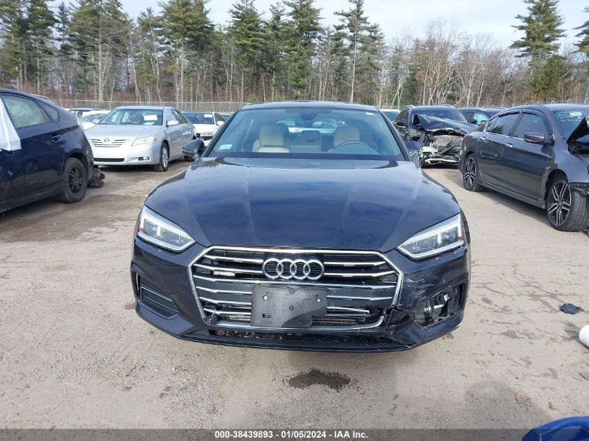 2018 Audi A5 2.0T Premium VIN: WAUBNCF51JA131381 Lot: 38439893