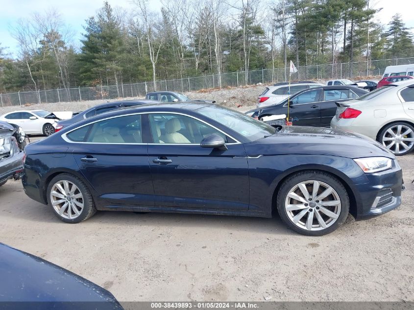 2018 Audi A5 2.0T Premium VIN: WAUBNCF51JA131381 Lot: 38439893