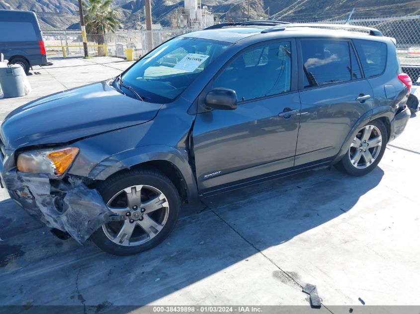 2010 Toyota Rav4 Sport VIN: JTMWF4DV8AD021422 Lot: 38439898