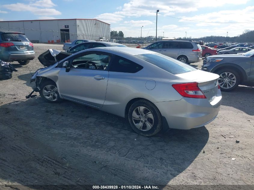 2013 Honda Civic Lx VIN: 2HGFG3B51DH520940 Lot: 38814838