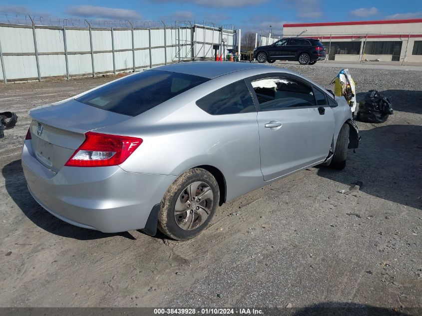 2013 Honda Civic Lx VIN: 2HGFG3B51DH520940 Lot: 38814838