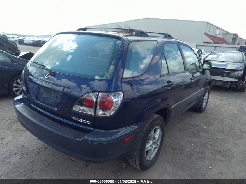 2002 Lexus Rx 300 Base (A4) VIN: JTJGF10UX20142765 Lot: 38439995