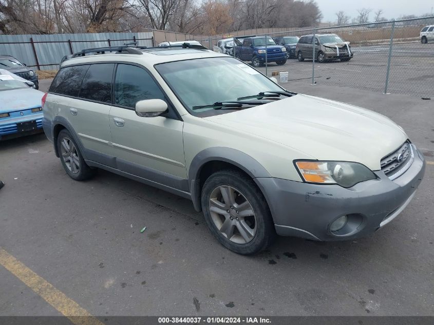 4S4BP86C454326819 2005 Subaru Outback 3.0R L.l. Bean Edition