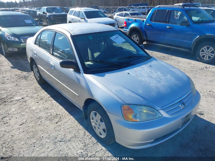 2003 Honda Civic Lx VIN: 2HGES16563H619468 Lot: 38440045