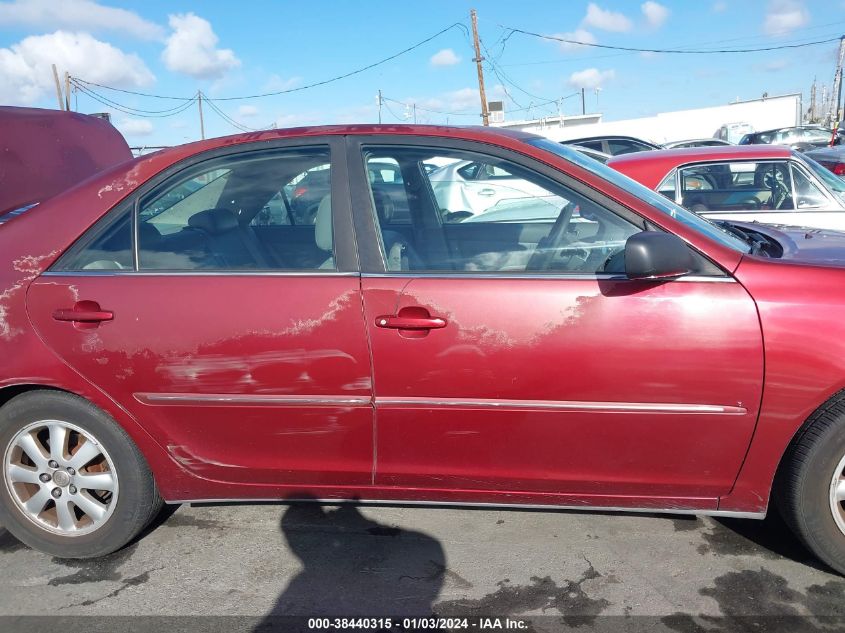 2003 Toyota Camry Xle VIN: JTDBE32K330231330 Lot: 38440315