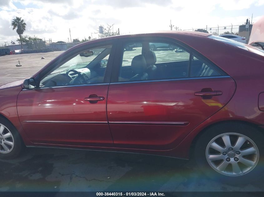 2003 Toyota Camry Xle VIN: JTDBE32K330231330 Lot: 38440315