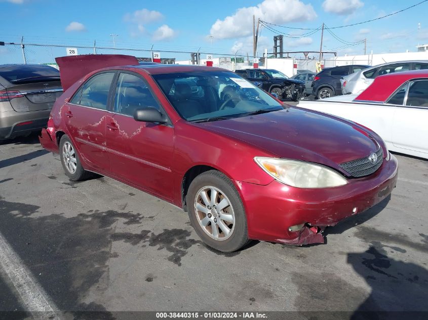 2003 Toyota Camry Xle VIN: JTDBE32K330231330 Lot: 38440315