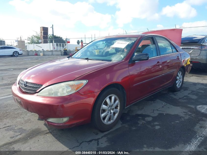 2003 Toyota Camry Xle VIN: JTDBE32K330231330 Lot: 38440315