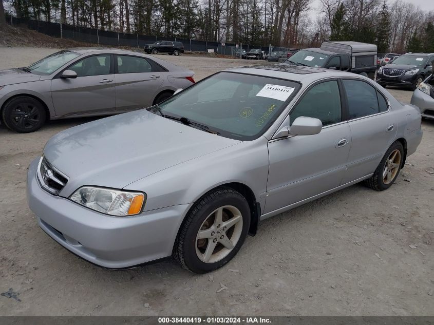 2000 Acura Tl 3.2 W/Navigation System (A5) VIN: 19UUA5675YA020204 Lot: 38440419