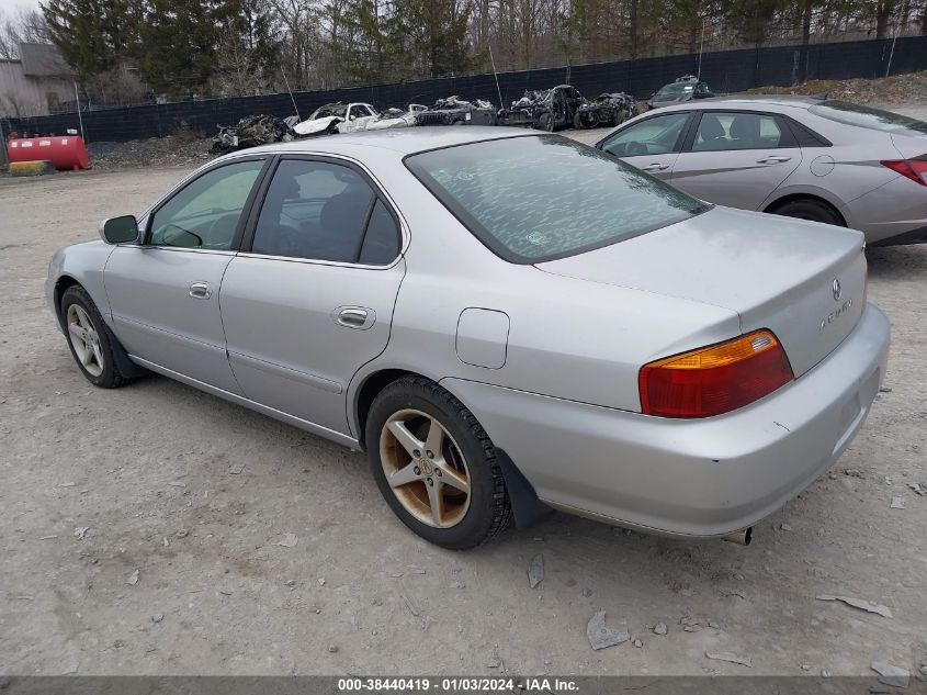 2000 Acura Tl 3.2 W/Navigation System (A5) VIN: 19UUA5675YA020204 Lot: 38440419