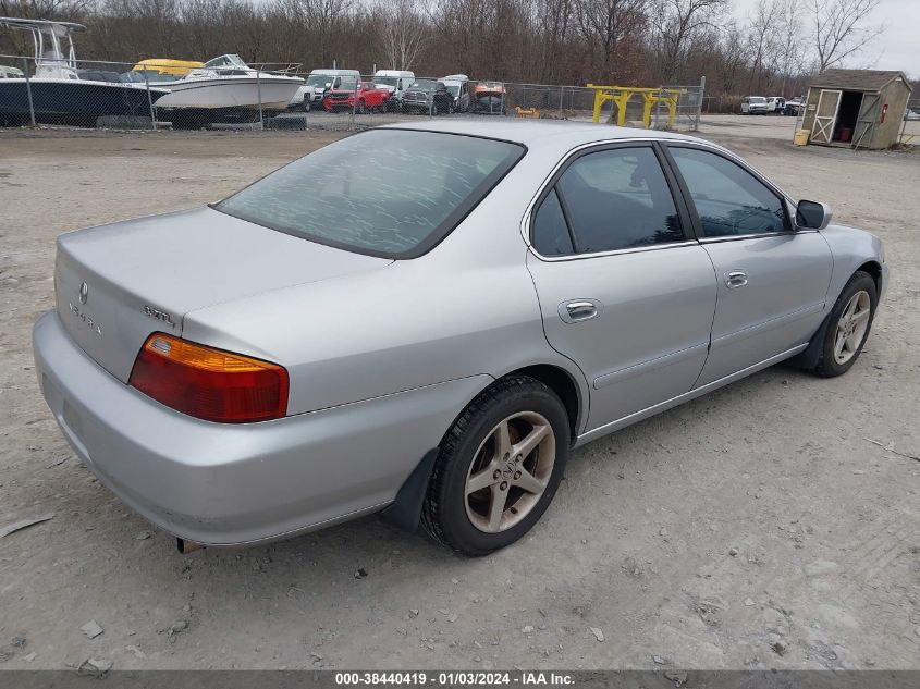 2000 Acura Tl 3.2 W/Navigation System (A5) VIN: 19UUA5675YA020204 Lot: 38440419